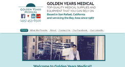 Desktop Screenshot of goldenyearsmedical.com